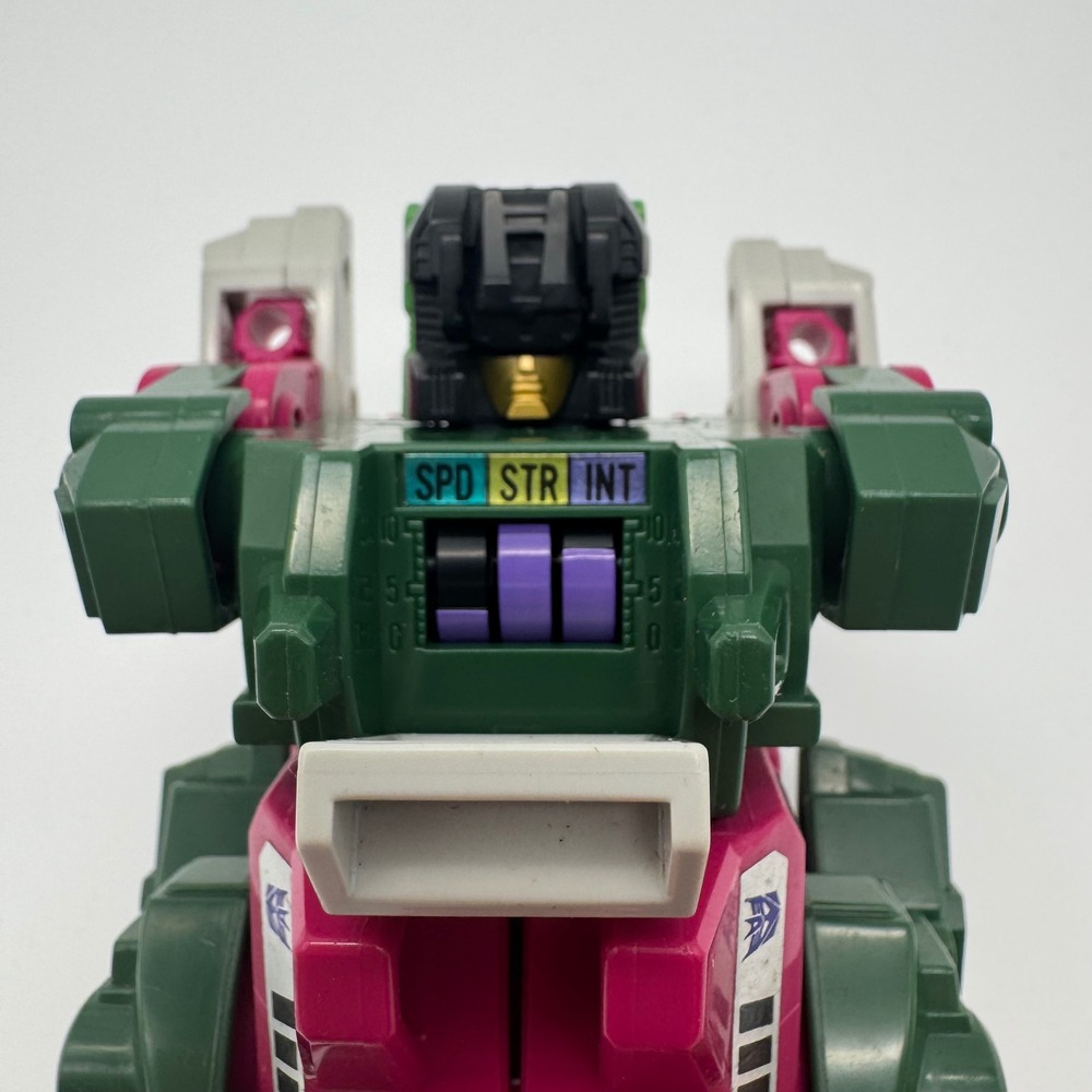 Vintage 1987 Hasbro Transformers G1 Skullcruncher Headmaster Grax Decepticon Toy - Picture 13 of 13